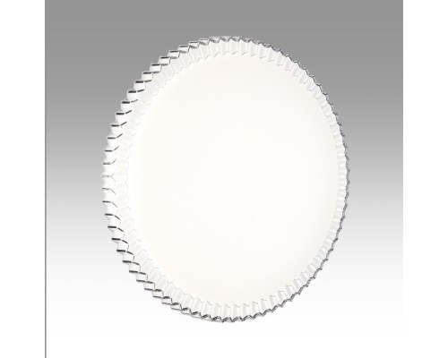 7673/ELN PALE SN 198 Светильник пластик/белый/прозрачный LED 76Вт 3000/4000/6000К D490 IP43 CCT ATIKO