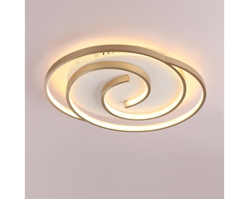 8020/75CL LEDIO LN25 шампань/белый металл/акрилл Потолочный светильник LED 75W 220V 3000-6000K TWIST