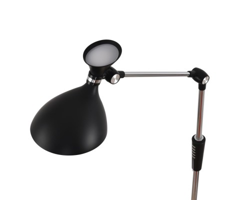 8331/15FL LEDIO черный, металл/пластик Торшер LED 15W 3000/4000/6000K 220-240V ССТ/диммер HORSA