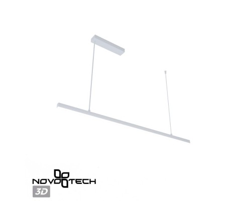 359441 OVER NT24 294 белый Светильник подвесной диммир. со сменой цв.темпер. (пульт ДУ/прилож. Smart Life) IP20 LED 48W 85-265V 3000-6000К SOTTO