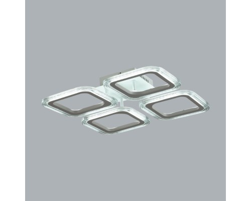 8026/42CL LEDIO LN24 белый/белый, металл/акрил Потолочный светильник с ПДУ LED 42W 3000-6000К 220V KVADRO