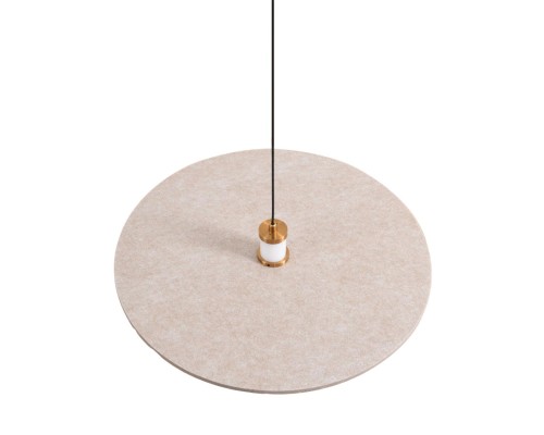 8296/11AL LEDIO черный/бежевый/бурый, металл/фетр/акрил Подвес LED 11W 3000K 220V FELTA
