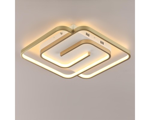 8019/75CL LEDIO LN25 шампань/белый металл/акрилл Потолочный светильник LED 75W 220V 3000-6000K TWIST