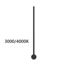 4335/12WLP HIGHTECH ODL22 299 черный Настенный светильник IP20 LED 12W 525Лм3000K/4000K (перекл. ч/з тумблер на драйвере) FILLINI