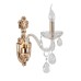 8376/1W CLASSI LN золото/прозрачный, металл/хрусталь Бра E14 40W 220V ALISSA