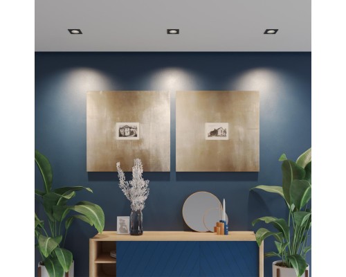 371002 WIR NT25 000 черный Светильник встраиваемый IP20 GU10 50W 220-240V MORUS