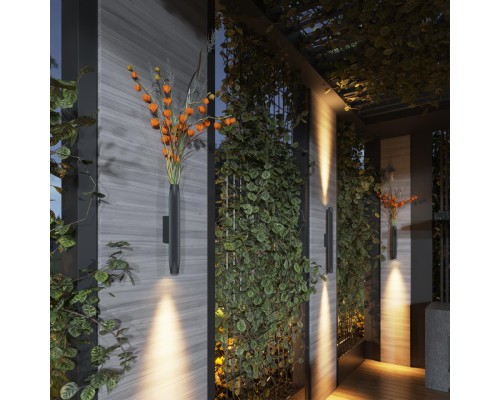 7141/12WL NATURE ODL25 Настенный светильник черный/металл IP65 LED 12W 629Лм 38° 3000K 85-265V JUG