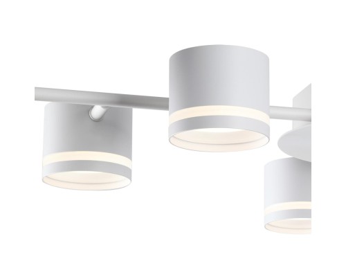 8235/9C COMFI LN25 200 белый металл Люстра потолочная LED GX53 9*10W 220V GARETA