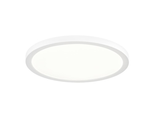 7754/24L MITRA LED SN Светильник пластик/белый LED 24Вт 3000-6500К D300 IP20 CCT/датчик движения NEBULA