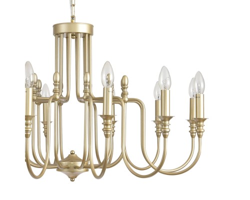 8318/12 CLASSI LN26 шампань/металл Люстра E14 12*40W 220V SUANA