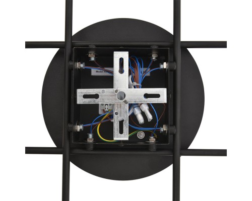 8304/10C COMFI золотой/черный, металл/акрил Светильник потолочный GX53 LED 10*7W 220V BENUA