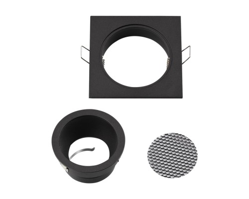 371002 WIR NT25 000 черный Светильник встраиваемый IP20 GU10 50W 220-240V MORUS