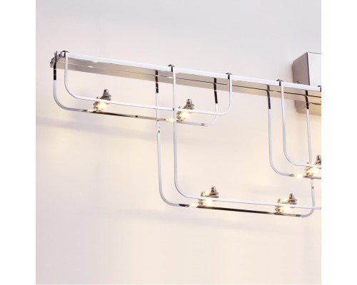 7059/12WL HIGHTECH ODL26 Настенный светильник  нерж/сталь хром IP20 LED 12W 1080Лм 3000K 220V ZAHA