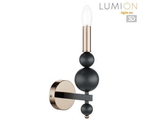 8106/1W MODERNI LN26 черный/золото, металл Бра E14 1*40W 220V NANA