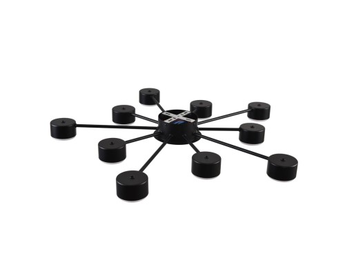 8344/10C COMFI черный, металл Люстра GX53 LED 10*7W 220V TORINA