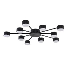 8344/10C COMFI черный, металл Люстра GX53 LED 10*7W 220V TORINA