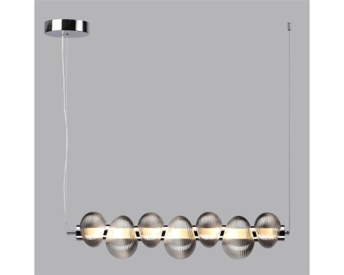 5096/24L L-VISION ODL25 419 хром/дымчатый градиент/металл/стекло Подвес линейный LED 24W 4000K 1948Лм BRUCO