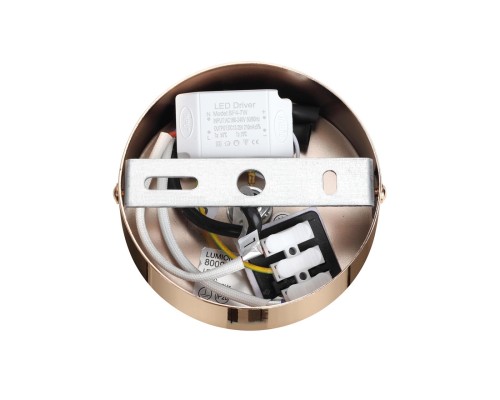 8009/6L LEDIO LN25 золото/прозрачный металл/акрилл Подвес LED 6W 220V 4000K CRISTIE