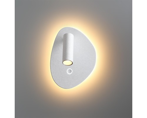 7183/9WL HIGHTECH ODL26 Настенный светильник  белый ice crack/металл IP20 LED 9W 580Лм 2700K/3300K/4000K 120° 220-240V ROY