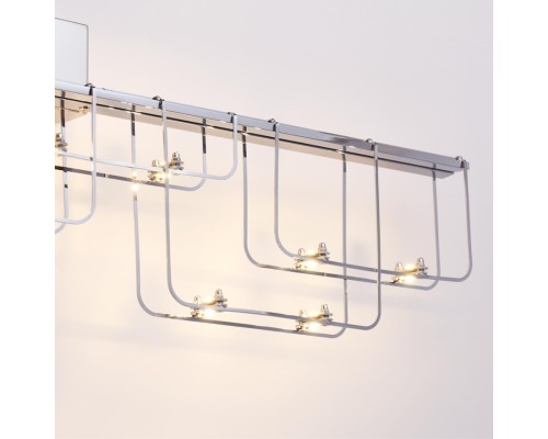 7059/12WL HIGHTECH ODL26 Настенный светильник  нерж/сталь хром IP20 LED 12W 1080Лм 3000K 220V ZAHA