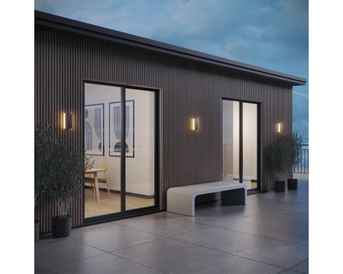 359590 STREET NT25 000 черный Светильник ландшафтный с переключ. цв. температуры IP54 LED 10W 100-240V 3000К\4000К\6000К STRAIT