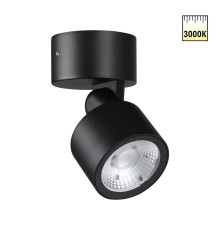 359586 STREET NT25 000 черный Светильник ландшафтный светодиодный IP65 LED 9W 3000К 100-240V FOCUS