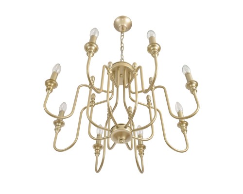 8318/8 CLASSI LN26 шампань/металл Люстра E14 8*40W 220V SUANA