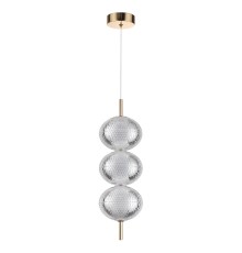 6577/18L LEDIO LN24 золото/прозрачный/металл/пластик Подвес LED 18W 220V CAPRICE