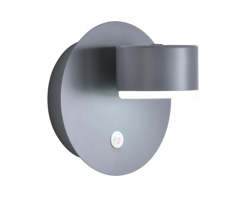 8345/1W COMFI серый, металл Бра GX53 LED 1*7W 220V TORINA