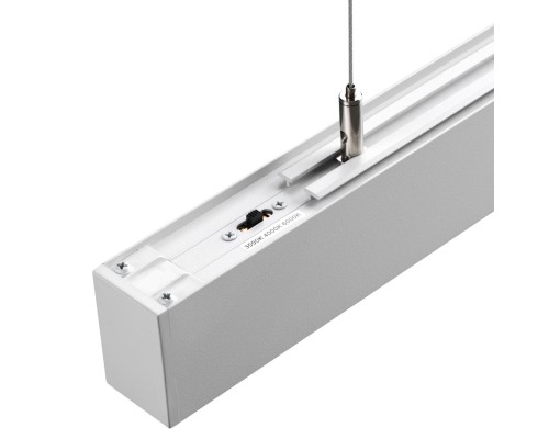 359602 OVER NT25 000 белый Светильник линейный светодиод. с переключ. цв. температуры IP20 LED 20W 220-240V 3000К\4000К\6000К FATTO