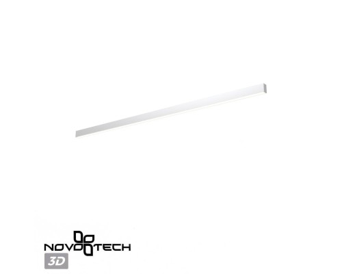 359606 OVER NT25 000 белый Светильник линейный светодиод. с переключ. цв. температуры IP20 LED 60W 220-240V 3000К\4000К\6000К FATTO