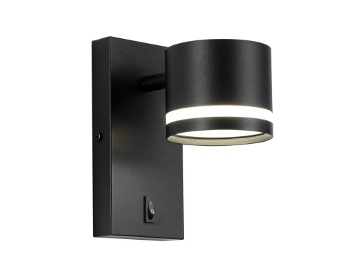 8339/1W MODERNI хром/черный, металл/акрил Бра GX53 LED 7W 220V LANIKA