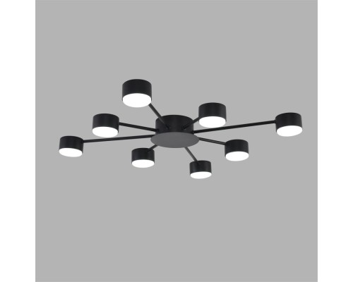 8344/8C COMFI черный, металл Люстра GX53 LED 8*7W 220V TORINA