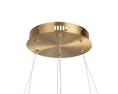 8010/50L LEDIO LN25 золото/прозрачный металл/акрилл Подвесной светильник LED 50W 220V 4000K TWINKLE