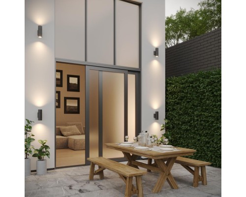 370988 STREET NT25 000 черный Светильник ландшафтный IP65 GU10 2*50W 100-240V LANDSCAPE