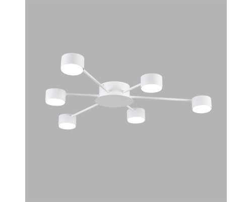 8343/6C COMFI белый, металл Люстра GX53 LED 6*7W 220V TORINA