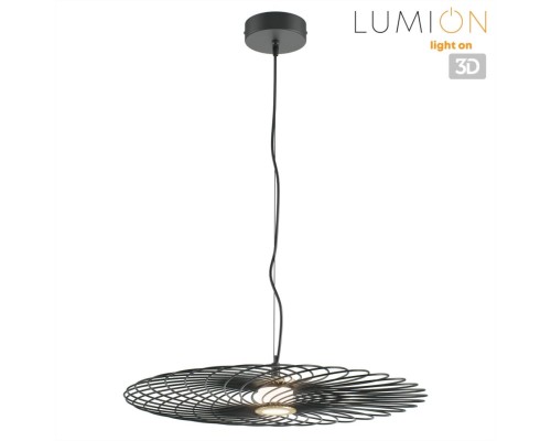 8379/10L LEDIO черный, металл/акрил Подвес LED 10W 3000K 220V CAMOMILE