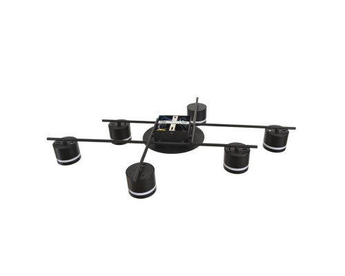 8304/6C COMFI золотой/черный, металл/акрил Светильник настенный  GX53 LED 6*7W 220V BENUA