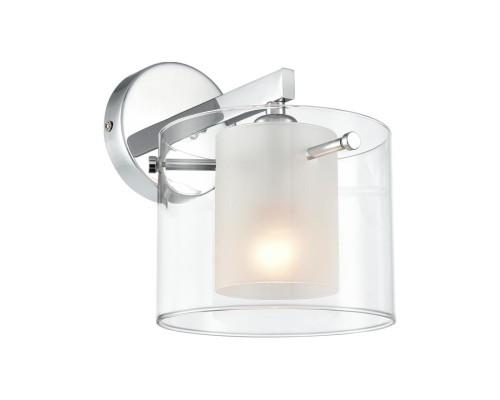 8261/1W MODERNI LN26 металл/стекло, хром/прозрачный Бра E14 1*40W 220V VERDI