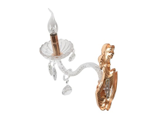 8376/1W CLASSI LN золото/прозрачный, металл/хрусталь Бра E14 40W 220V ALISSA