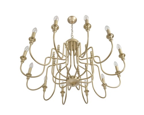 8318/12 CLASSI LN26 шампань/металл Люстра E14 12*40W 220V SUANA