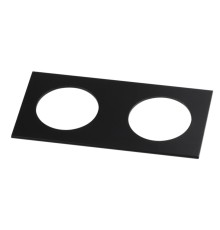 357597 SPOT NT18 475 черный Рамка декоративная к артикулам 357585-357587, 357589, 357909-357910 METI