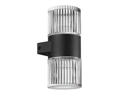 359292 STREET NT24 000 черный Светильник ландшафтный настенный IP65 LED 14W 4000K 175-265V ESTIMA