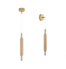 8259/15WCL LEDIO LN26 золото/амбер, металл/акрил/стекло Бра/подвес LED 15W 4000К 220V TRENDY