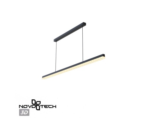 359712 LEDO NT25 000 черный Светильник подвесной диммир. со сменой цв.темпер. (пульт ДУ/прилож. Smart Life) IP20 LED 30W 220-240V 1800-4000К MONILE