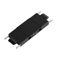 135268 SHINO NT24 093 черный Соединитель с токопроводом прямой для низковольтного шинопровода IP20 24V EASY