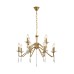8319/12 CLASSI шампань/прозрачный, металл/хрусталь Люстра E14 12*40W 220V SEVERINA