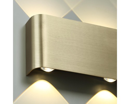 7107/2WL HIGHTECH ODL26 Настенный светильник бронза/металл IP20 LED 2W 3000K 220V MAGNUM