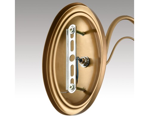 8033/1W CLASSI LN26 металл/стекло, медь/прозрачный Бра E14 1*40W 220V INCANTO