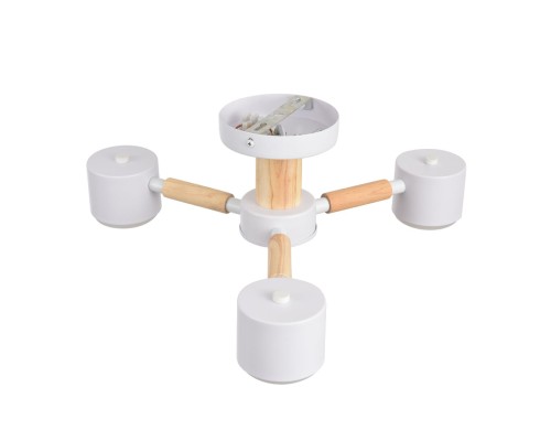 8306/3C COMFI белый, металл/дерево Светильник потолочный GX53 LED 3*7W 220V VUDI